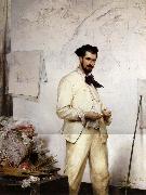 Mathey, Paul Portrait de Georges Clairin USA oil painting artist